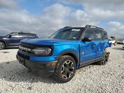 Salvage cars for sale at Taylor, TX auction: 2022 Ford Bronco Sport Outer Banks