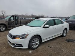 Salvage cars for sale at Des Moines, IA auction: 2017 Volkswagen Passat S