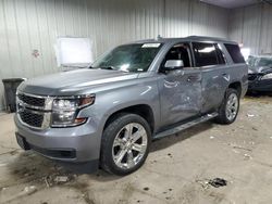 Salvage cars for sale at Franklin, WI auction: 2018 Chevrolet Tahoe K1500 LT