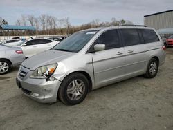 Honda salvage cars for sale: 2007 Honda Odyssey Touring