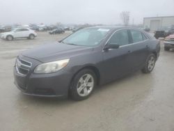 Salvage cars for sale at Kansas City, KS auction: 2013 Chevrolet Malibu LS