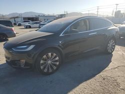 Salvage cars for sale at Sun Valley, CA auction: 2017 Tesla Model X