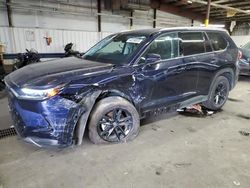 Salvage cars for sale at Denver, CO auction: 2024 Toyota Grand Highlander XLE