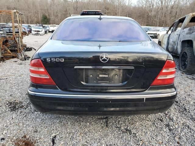 2002 Mercedes-Benz S 500