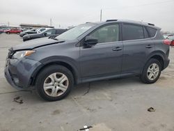 2015 Toyota Rav4 LE en venta en Grand Prairie, TX