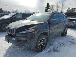 Jeep Vehiculos salvage en venta: 2016 Jeep Cherokee Trailhawk