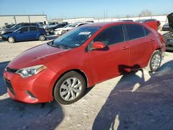 Salvage cars for sale at Haslet, TX auction: 2016 Toyota Corolla L