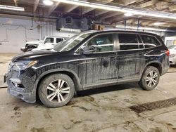 Salvage cars for sale at Wheeling, IL auction: 2016 Honda Pilot Exln