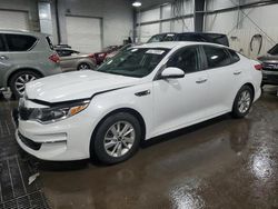 Salvage cars for sale at Ham Lake, MN auction: 2018 KIA Optima LX