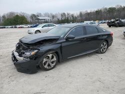 Salvage cars for sale at Charles City, VA auction: 2018 Honda Accord EX