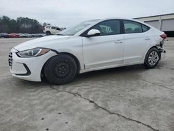 Salvage cars for sale at Gaston, SC auction: 2017 Hyundai Elantra SE