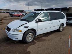 Salvage cars for sale at Colorado Springs, CO auction: 1996 Chrysler Town & Country LXI