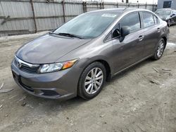 Honda salvage cars for sale: 2012 Honda Civic EXL