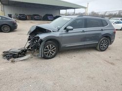 Volkswagen salvage cars for sale: 2020 Volkswagen Tiguan SE