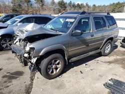 Salvage cars for sale at Exeter, RI auction: 2003 Nissan Pathfinder LE