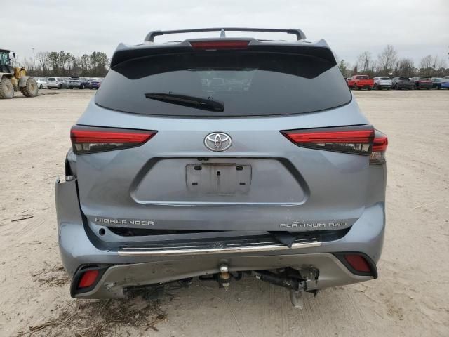 2020 Toyota Highlander Platinum