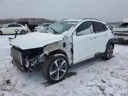 Salvage cars for sale at Assonet, MA auction: 2021 Hyundai Kona Limited