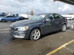 Salvage cars for sale at Hayward, CA auction: 2015 Volvo S60 Platinum