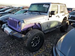 Jeep salvage cars for sale: 2015 Jeep Wrangler Unlimited Sahara