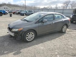 Salvage cars for sale at York Haven, PA auction: 2012 Honda Civic EX