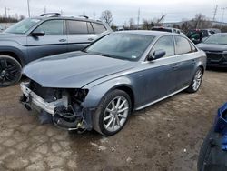 Salvage cars for sale at Bridgeton, MO auction: 2016 Audi A4 Premium Plus S-Line