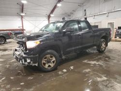 Salvage cars for sale at Center Rutland, VT auction: 2015 Toyota Tundra Double Cab SR