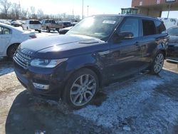 Salvage cars for sale from Copart Fort Wayne, IN: 2014 Land Rover Range Rover Sport SC