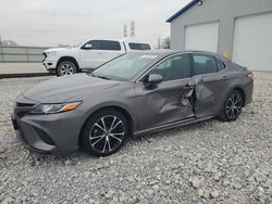 Salvage cars for sale at Barberton, OH auction: 2020 Toyota Camry SE