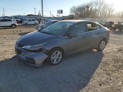 Salvage cars for sale at Oklahoma City, OK auction: 2018 Chevrolet Cruze LT