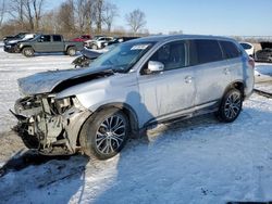 Salvage cars for sale at Cicero, IN auction: 2017 Mitsubishi Outlander SE