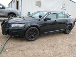 Salvage cars for sale at Mercedes, TX auction: 2017 Ford Taurus Police Interceptor