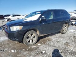 Salvage cars for sale at Earlington, KY auction: 2008 Toyota Highlander Sport