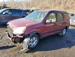 Salvage cars for sale at Marlboro, NY auction: 2006 Honda CR-V LX