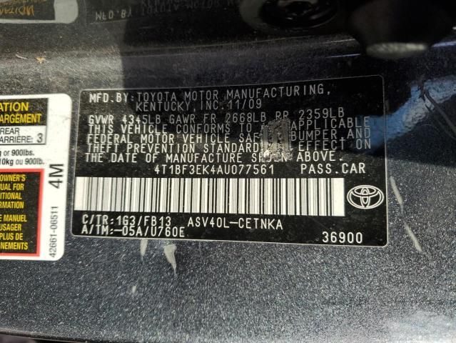 2010 Toyota Camry Base