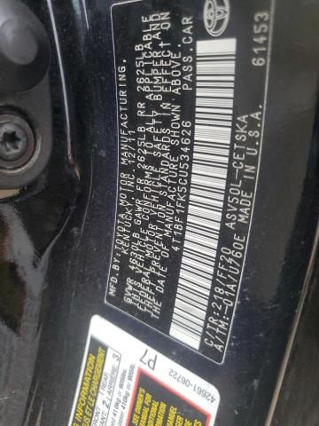 2012 Toyota Camry Base