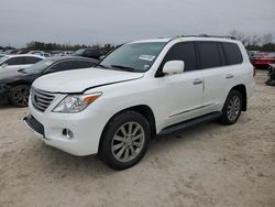 Salvage cars for sale at Houston, TX auction: 2011 Lexus LX 570