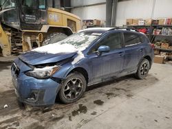 Subaru salvage cars for sale: 2020 Subaru Crosstrek Premium