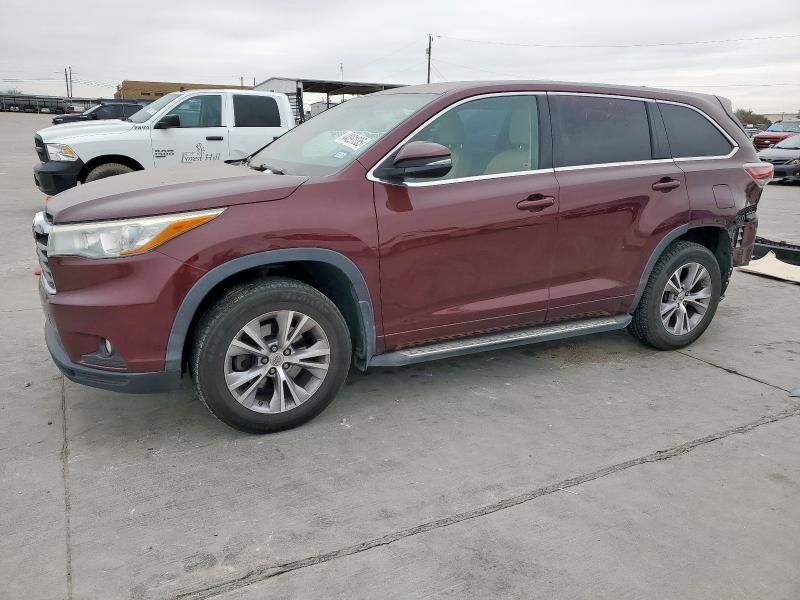 2015 Toyota Highlander LE