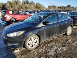 Ford salvage cars for sale: 2017 Ford Focus Titanium