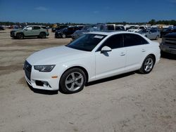 Salvage cars for sale at Houston, TX auction: 2019 Audi A4 Premium