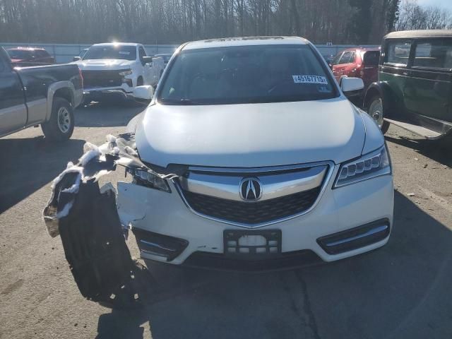 2016 Acura MDX Technology