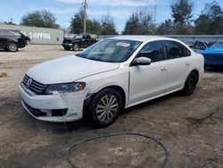 Salvage cars for sale at Midway, FL auction: 2014 Volkswagen Passat S