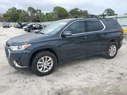 Salvage cars for sale at Fort Pierce, FL auction: 2020 Chevrolet Traverse LT