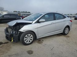 Salvage cars for sale at Harleyville, SC auction: 2015 Hyundai Accent GLS