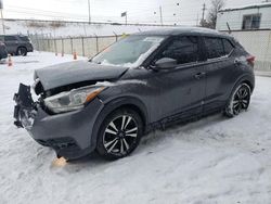 Salvage cars for sale at Northfield, OH auction: 2019 Nissan Kicks S