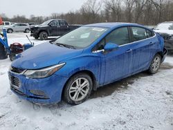 Salvage cars for sale from Copart Ellwood City, PA: 2017 Chevrolet Cruze LT