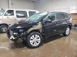 Salvage cars for sale at Elgin, IL auction: 2012 Honda CR-V EXL