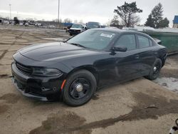 Dodge Charger salvage cars for sale: 2017 Dodge Charger Police