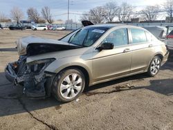 Salvage cars for sale at Moraine, OH auction: 2008 Honda Accord EXL