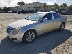 Salvage cars for sale at Opa Locka, FL auction: 2008 Cadillac CTS